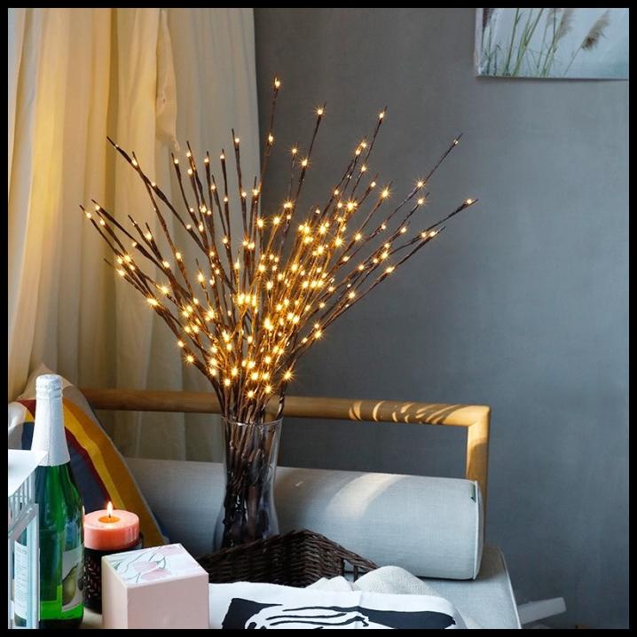 

Aksesoris Natal - 20 / 100 Lampu Led Bentuk Bunga Untuk Dekorasi Pesta Natal / Ulang