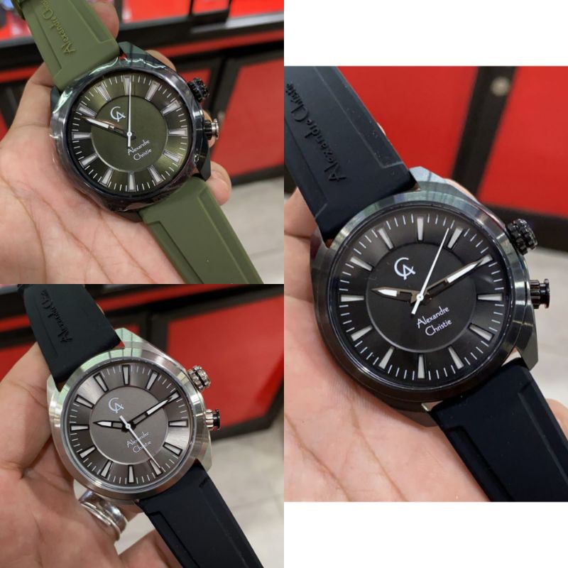 JAM TANGAN ALEXANDRE CHRISTIE ORIGINAL AC8630/AC 8630 READY MURAH AC GLOW IN THE DARK