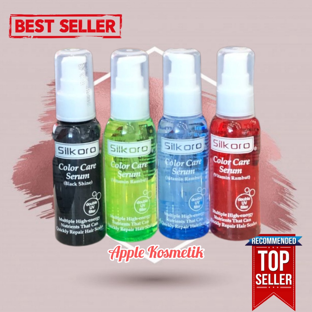 SILKORO Color Care Serum 80ml, Untuk Rambut (BPOM)