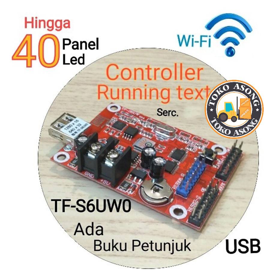 TF-S6UW0 wifi usb modul control running text TF-S6UW0