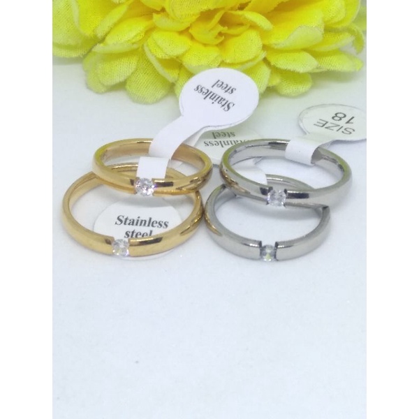 cincin titanium cincin couple cincin tunangan
