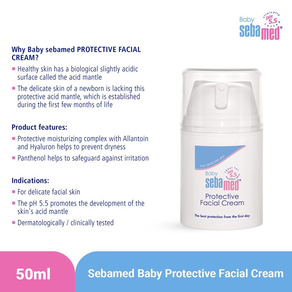 Sebamed Protective Facial cream 50ml exp 2025