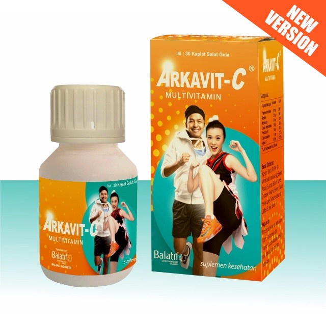 Obat Multivitamin B & C Suplemen Kesehatan Daya Tahan Tubuh | ARKAVIT C