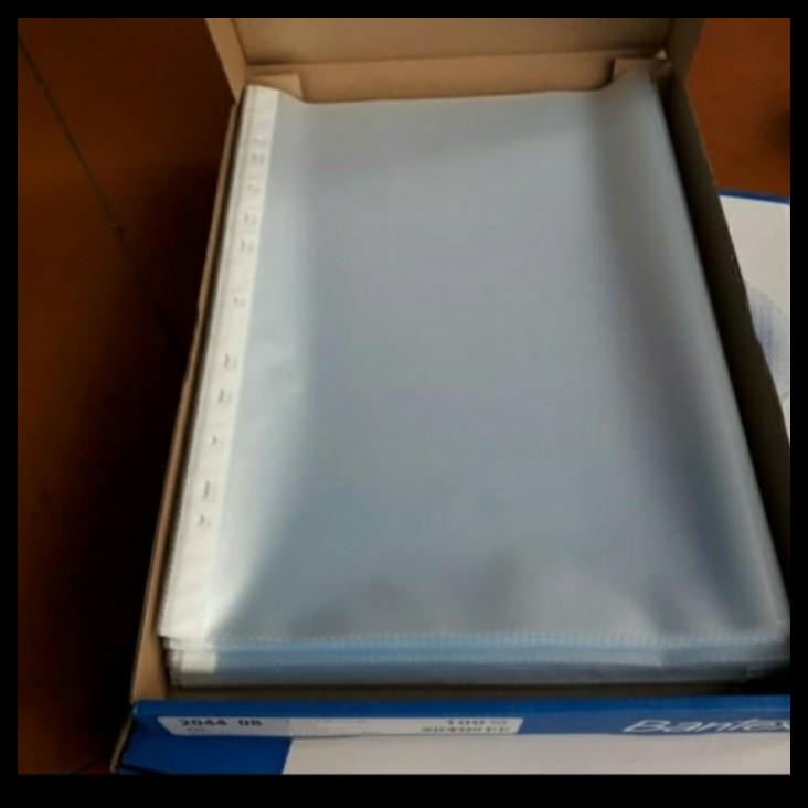 

Plastik Pp Pocket F4 ( Kulit Jeruk) Isi 100 Lembar Merk Bantex 2044
