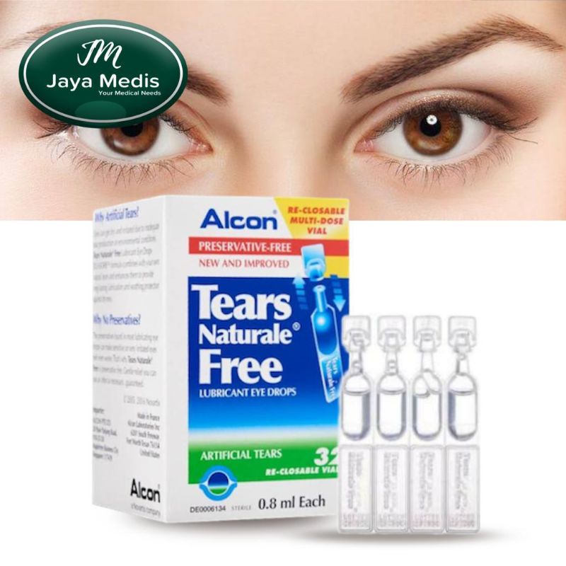 Tears Naturale Free Lubricant Eye Drops 32 Sterile