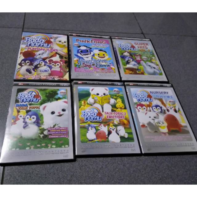 DVD badanamu pinkfong baru 6disc
