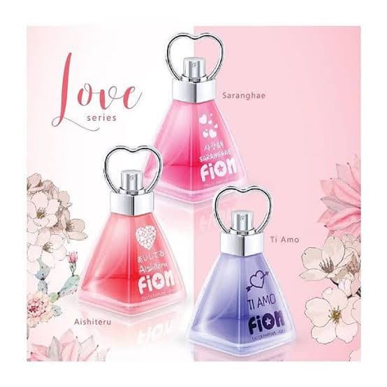 Fion EDP | Parfum Cinta 60 ml + Bubble  (Tidak bisa kirim luar P. Jawa dengan memakai JNT)