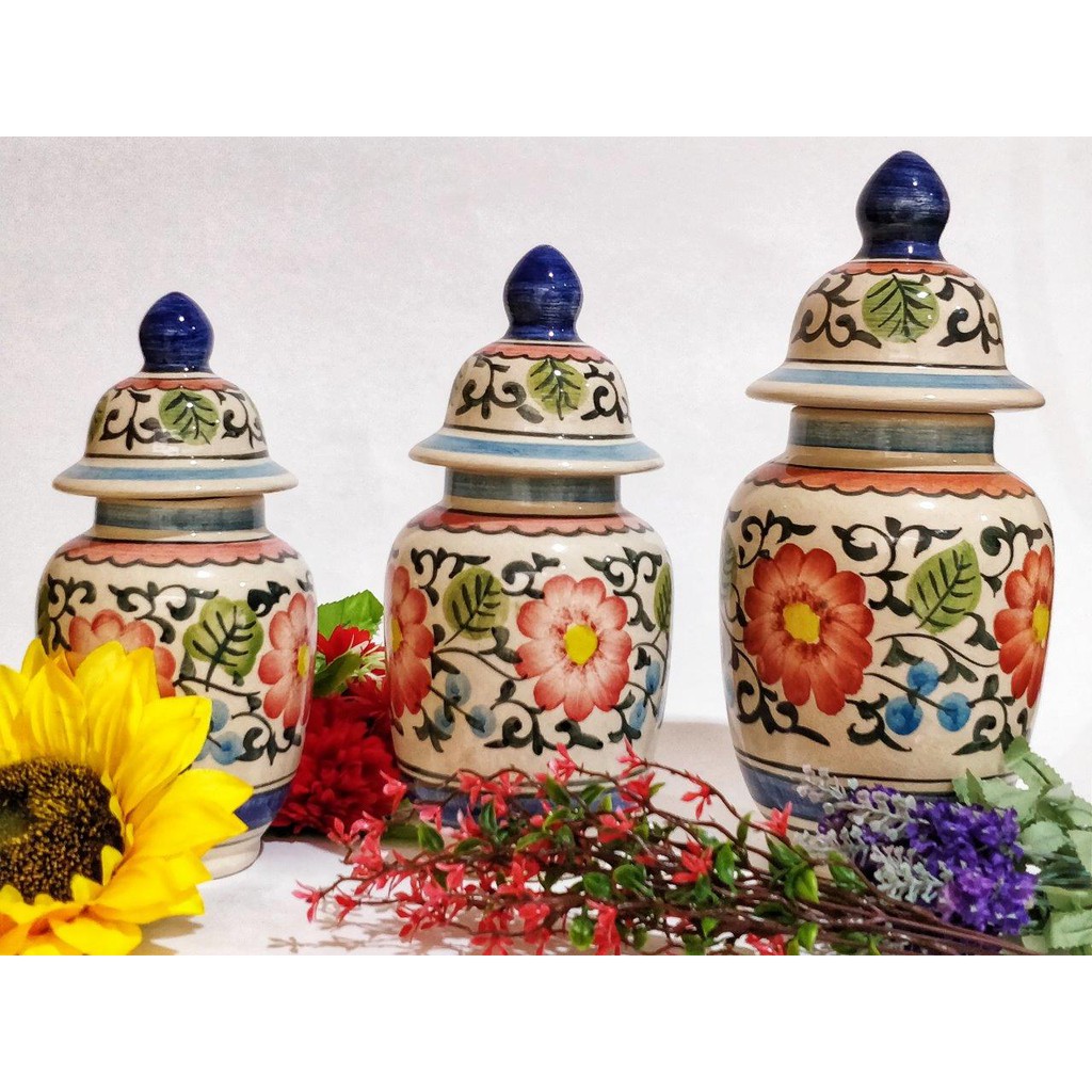 Pot Vas Guci Hias  Bunga Keramik  Tanaman Dekorasi Rumah 
