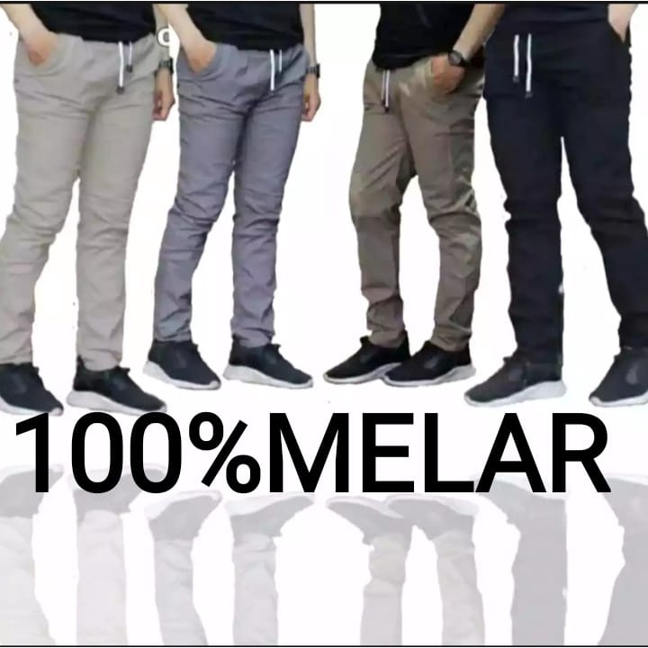 Celana Chinos Panjang Pria Dewasa Celana Chino Panjang Pinggang Kolor Cinos Rib Bahan Melar Celana Panjang Pria STOOPEER SHOP