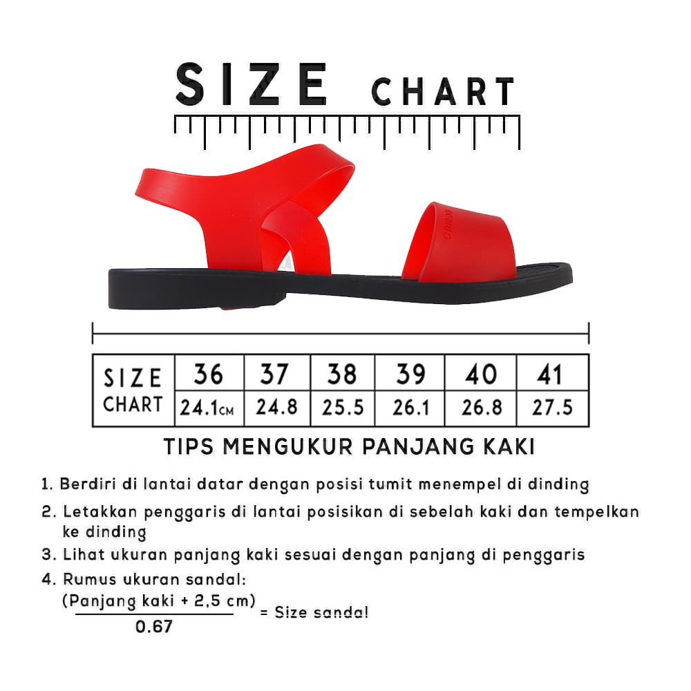 Camou Sendal - NETI All Varian Sandal Tali Perempuan Bahan Full Karet Anti Licin Slip Tidak Mudah Putus Tahan Lama Tersedia Ukuran 36-41