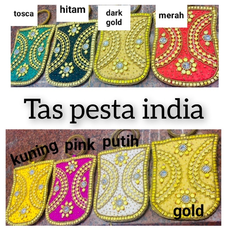 Tas pesta india swarosky