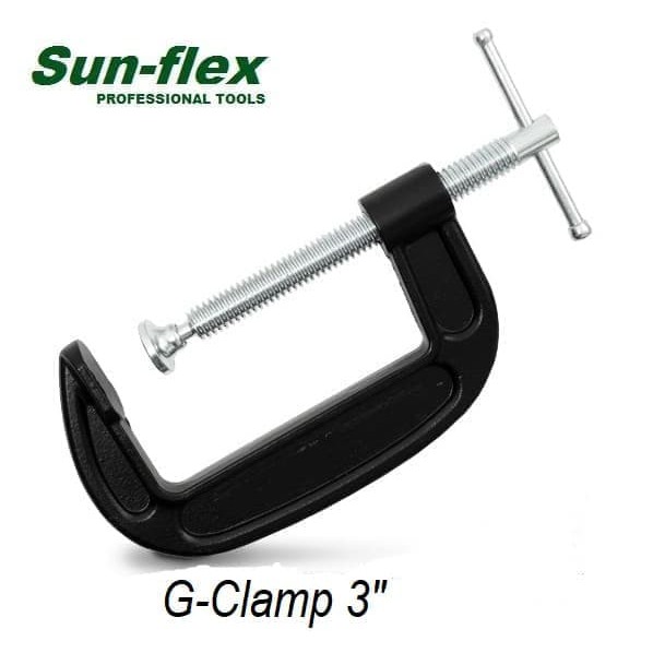 Sun-Flex Klem C 3 Inch - G-Clamp