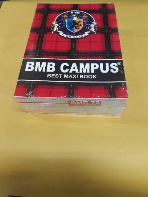 

MilL Buku Tulis Panjang BMB Campus 70 Lembar Isi 10 Buku