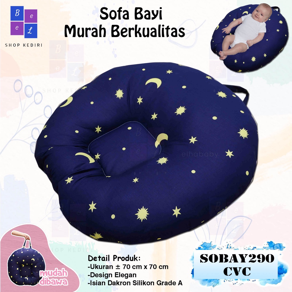 ✨ BeeL Shop ✨Sofa Bayi Newborn Sobay Multifungsi Perlengkapan Bayi Baru Lahir Baby Gift Set-SOBAY290CVC