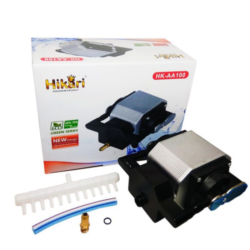 HIKARI HK AA100 AA 100 Blower Aerator Pompa Udara Kolam