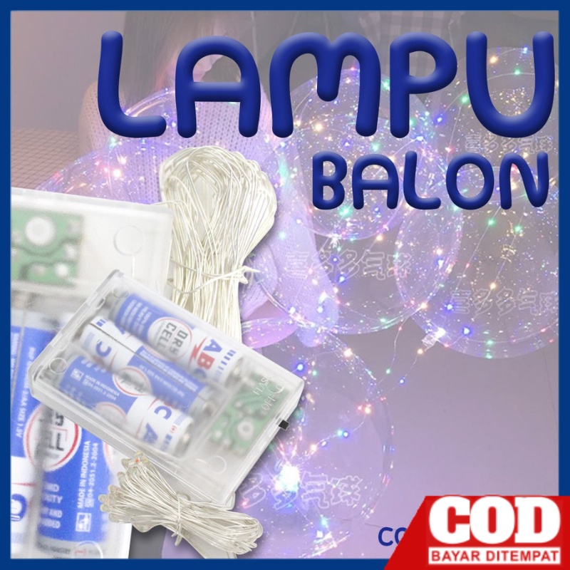 LAMPU TUMBLR BALON LED BALON DEKORASI BALON HELIUM - MPP-183