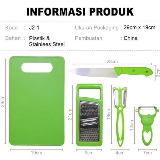 

PIsau Set Dapur + Serutan
