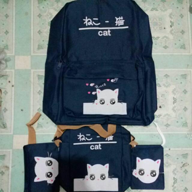 Gratis ongkir subsidi/terlaris/termurah/ Ransel sepaket kucing intip