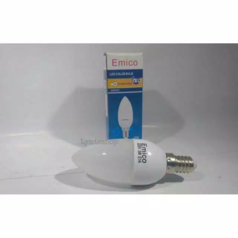 Lampu Emico E14 3 Watt Jantung Led