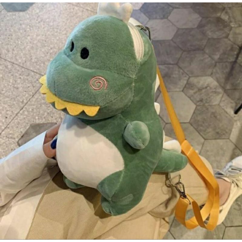 tas SLempang Dino/Ransel cinamoroll terpopuler Tas boneka import