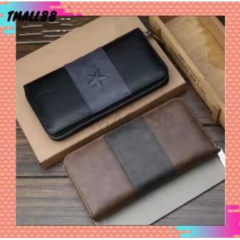 ♥TMALL88♥ Dompet Pria Panjang / Dompet Kulit Dompet Import Men Pocket