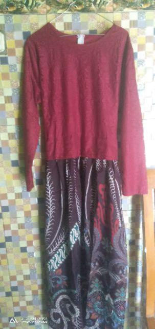 Cp Janur Zakinah Batik Gamis Pasangan Gamis Brukat Gamis Pesta Gamis Batik