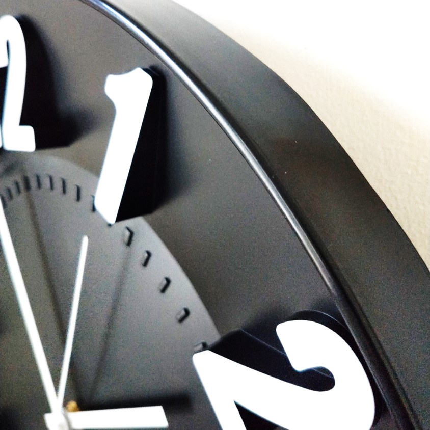 Jam Dinding Aesthetic 40cm Jam Dekorasi Pajangan Dinding Minimalis Free Baterai