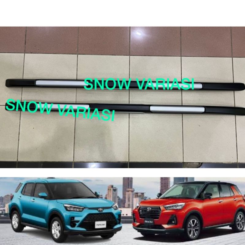 Roof Rail Toyota Raize Daihatsu Rocky 2021 2022 Up Palang