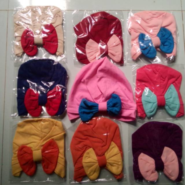 Turban pita bayi, turban bayi, turban cantik
