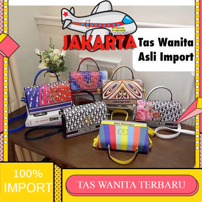 LB 3122 - HANDBAG WANITA IMPORT MURAH TAS KONDANGAN BATAM TAS BRANDED - F