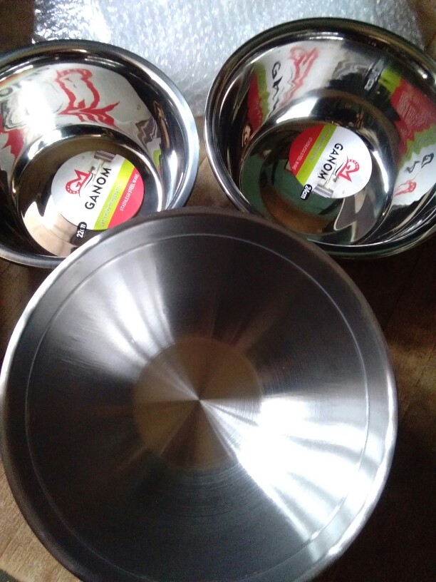 Mixing Bowl Supra Stainless Steel / Baskom Adonan 25cm