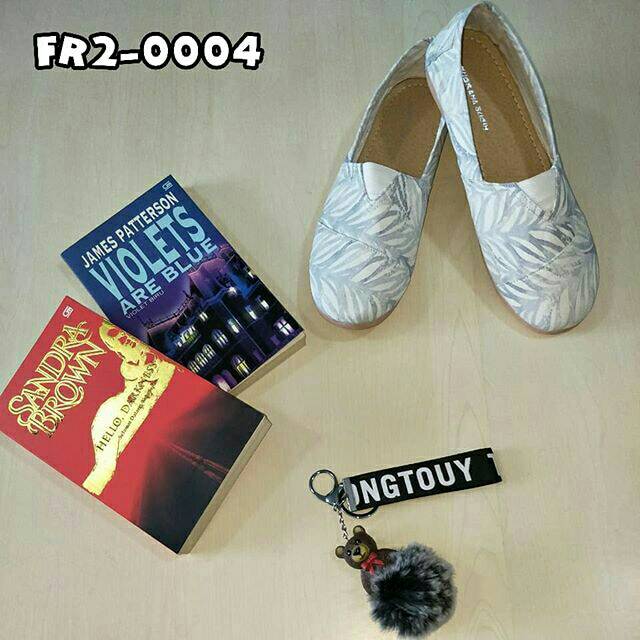 

Blue Leaf Canvas Shoes