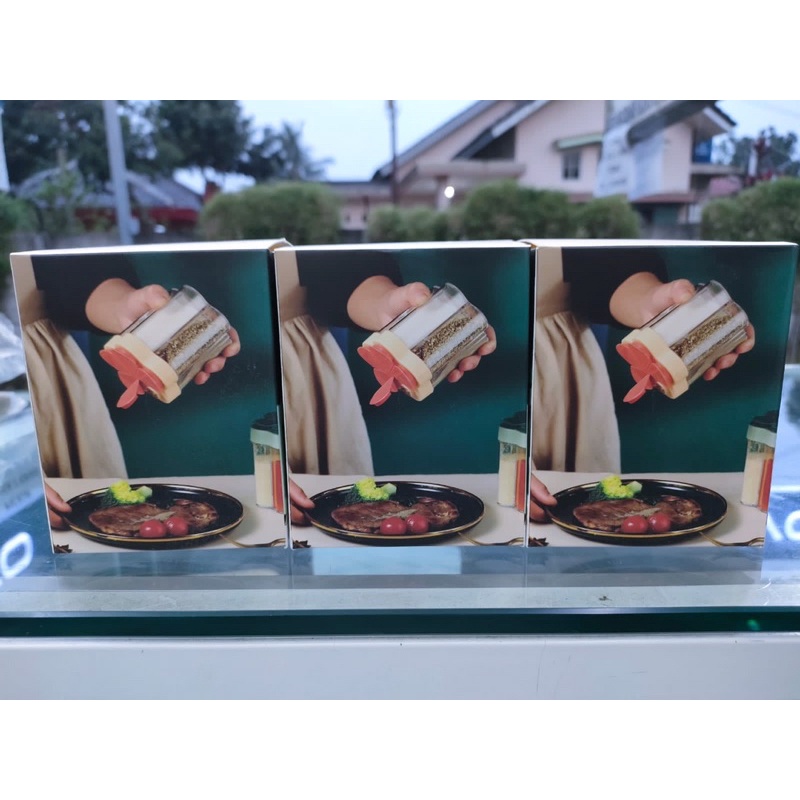 Tempat Bumbu Dapur 5 in 1 serbaguna/Wadah Bumbu/Botol bumbu toples 5 in 1