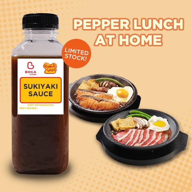 

PEPPER LUNCH Sukiyaki Sauce | Suitable For Mini Steamboat