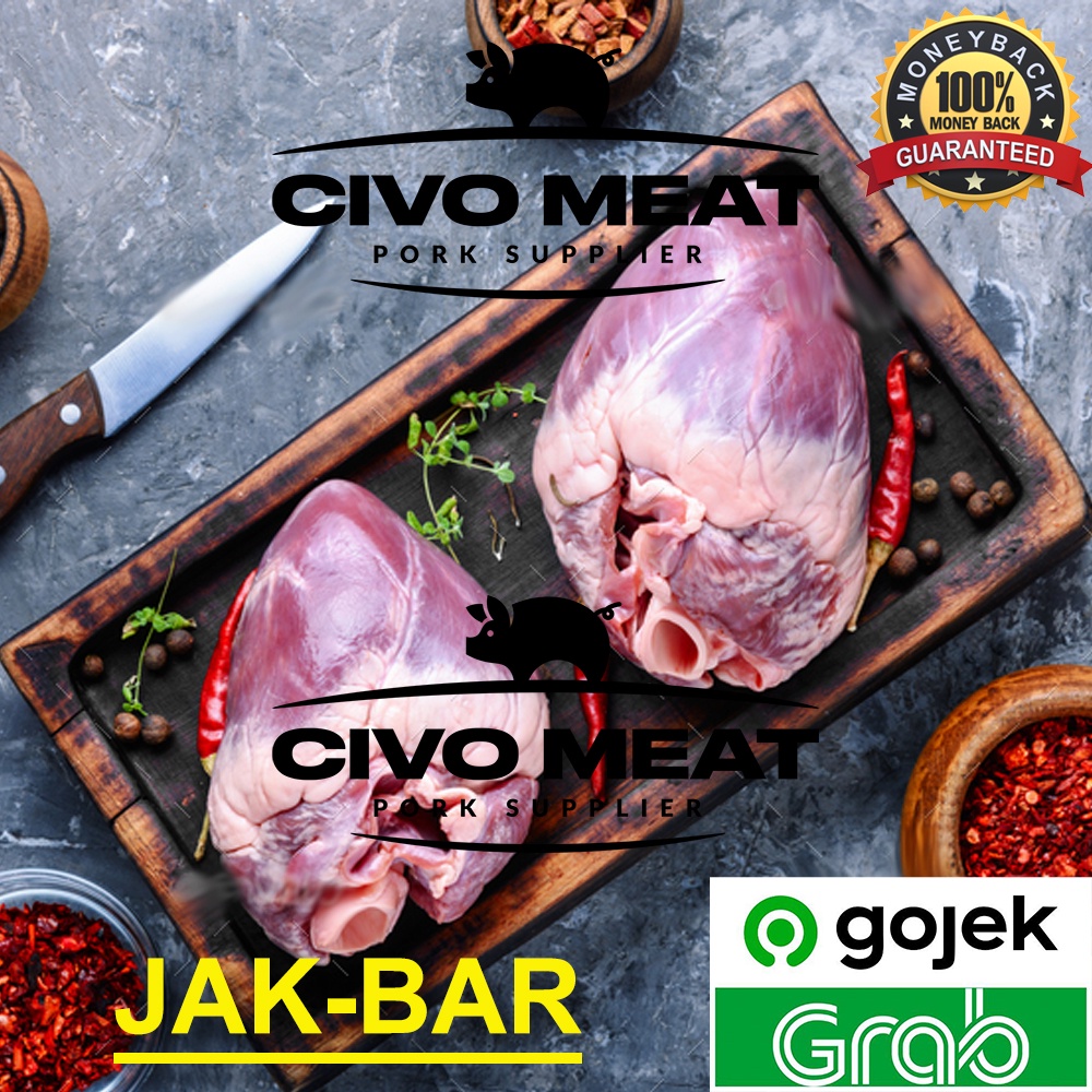 

Jantung Babi / Pork Heart 1pcs