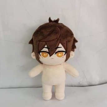 (READY) Genshin Impact 20cm alicehwyy Zhongli Plush Doll
