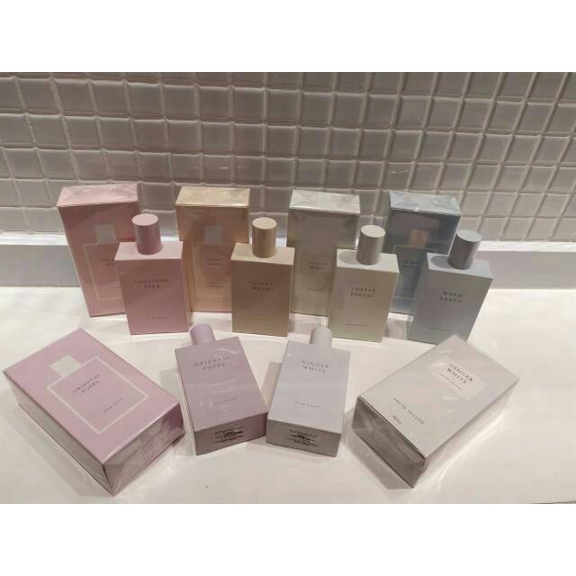 MINISO COLOR OF LIFE PARFUM 50ml. EDT LOLLIPOP PINK / ORIENTAL POPPY/ VIOLET MUSK