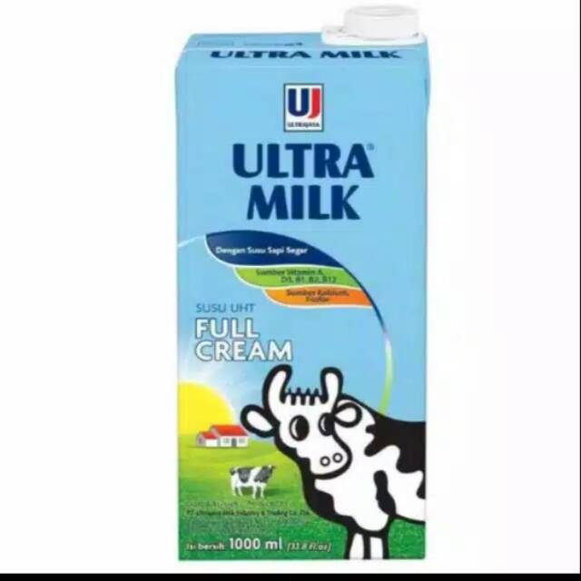 

Susu UHT FULL CREAM 1000ML/UltraMilk