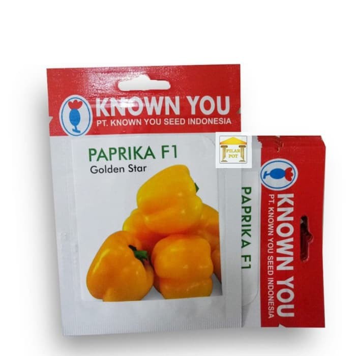 

Promo benih bibit paprika f1 golden star known you seed - kys Limited