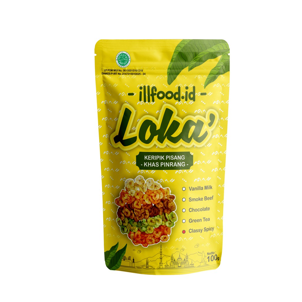 

Keripik Pisang Loka' - Classy Spicy 100g