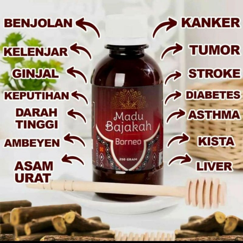 

[ASJ] Madu Bajakah Borneo Bin Dawood / Madu Bajakah Premium Borneo 250gr