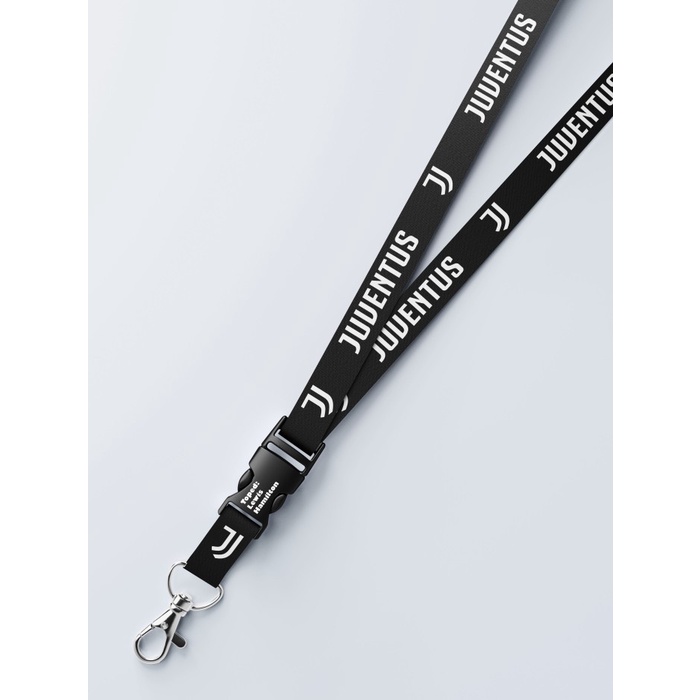 

Lanyard Logo Juventus Bisa Satuan Custom Dua Sisi