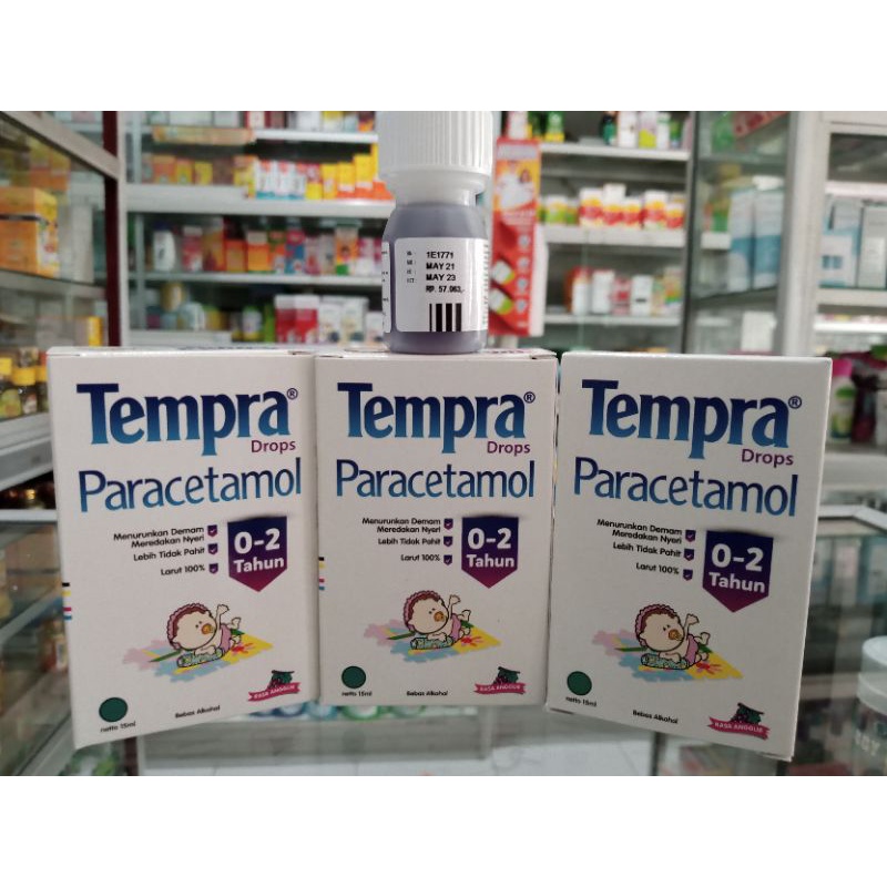 Tempra Drops | Rasa Anggur | 0-2 Thn - ED 10/2024