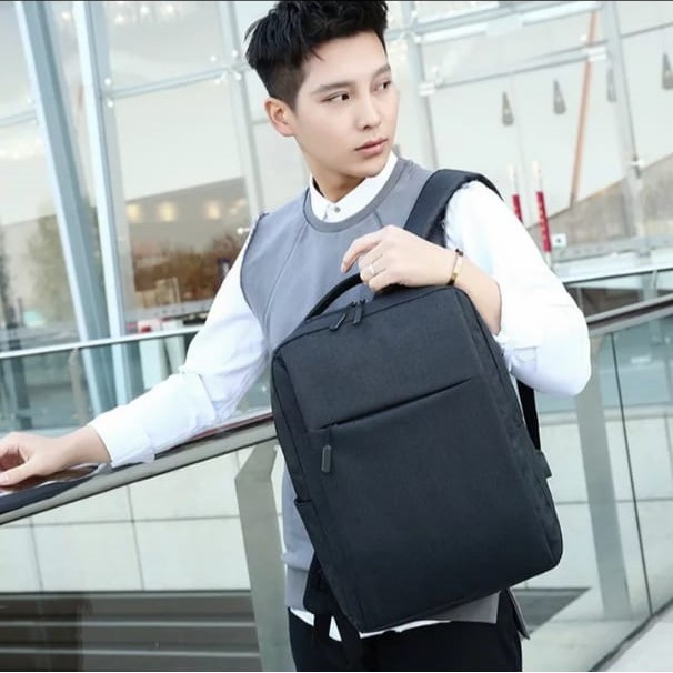 Tas Ransel Backpack Punggung Laptop 14 inch Kuliah Kerja Pria Wanita Cewek Cowok Korea - RBP 005