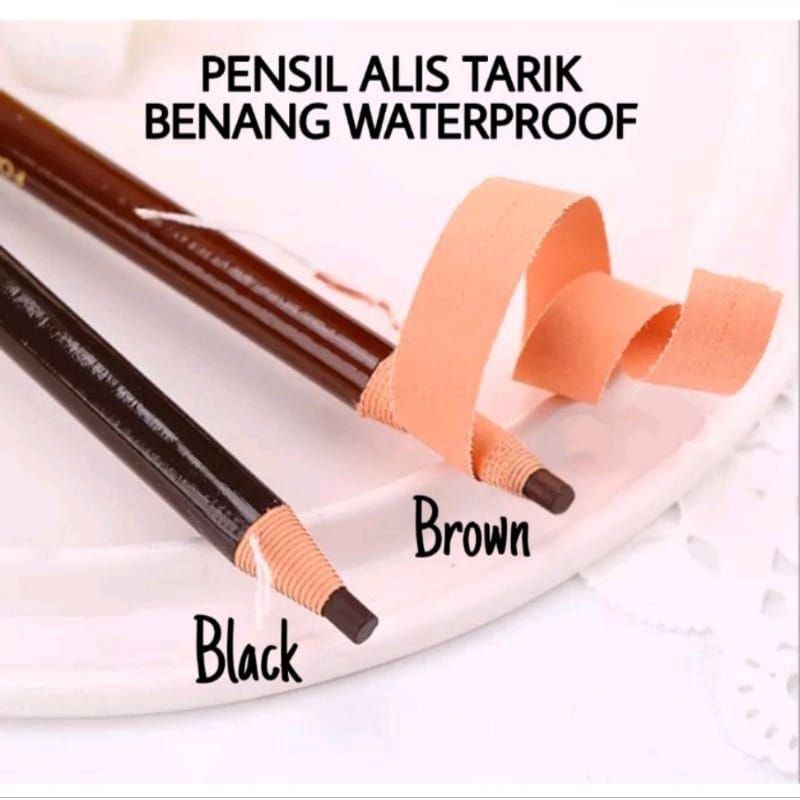 Medan Termurah Waterproof &amp; Longlasting best seller Pensil alis tarik benang praktis