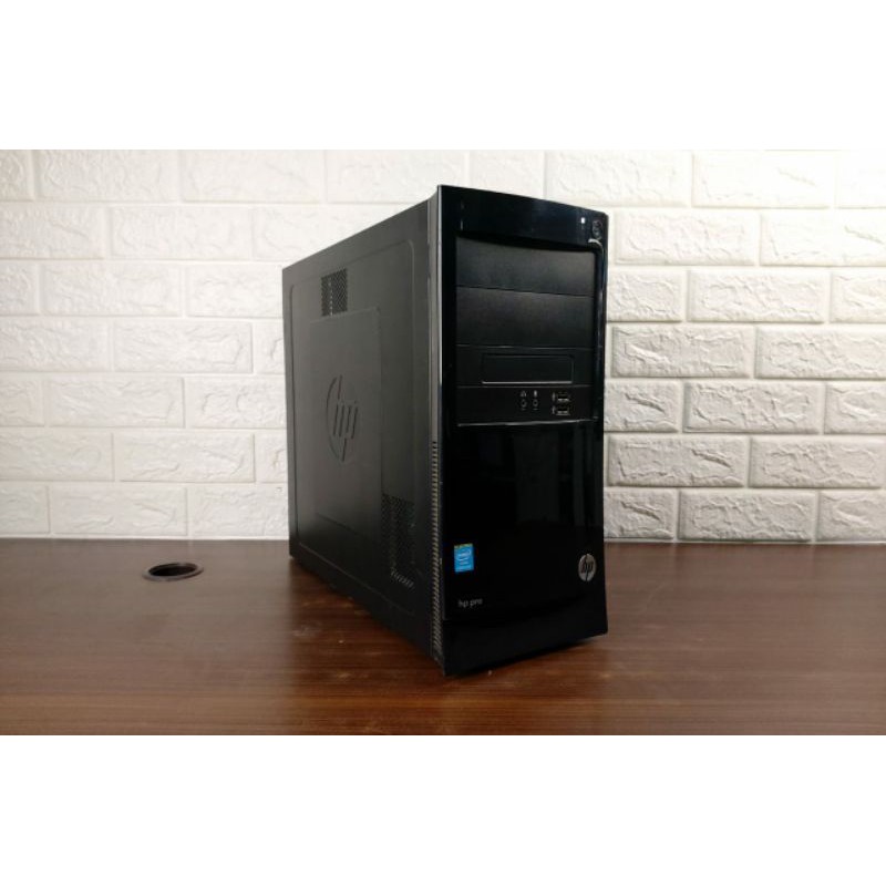 PC HP Pro 3330MT Intel G3020 Ram 4 GB DDR 3 HDD 500 GB  Second Berkualitas