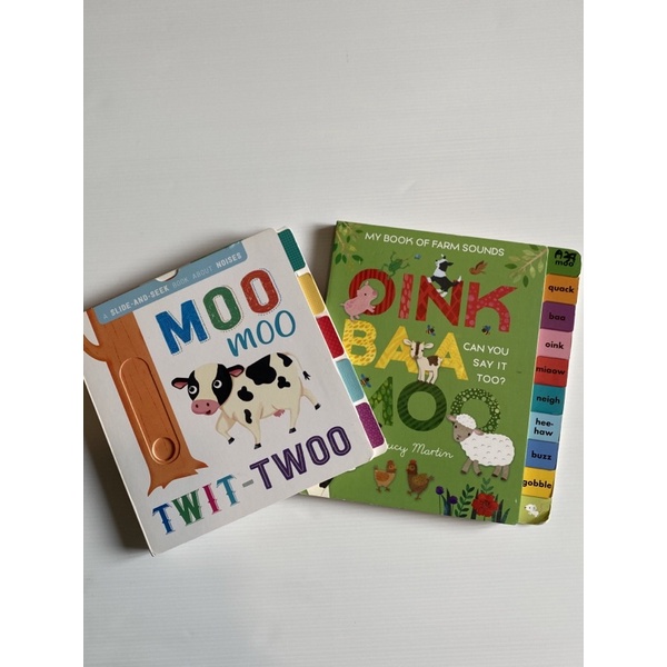 slide and seek boob about sounds (preloved) bundle of 2