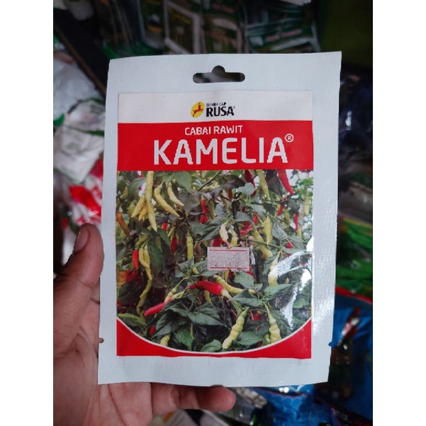 Benih CAbai Rawit Kamelia Cap Rusa 10gr