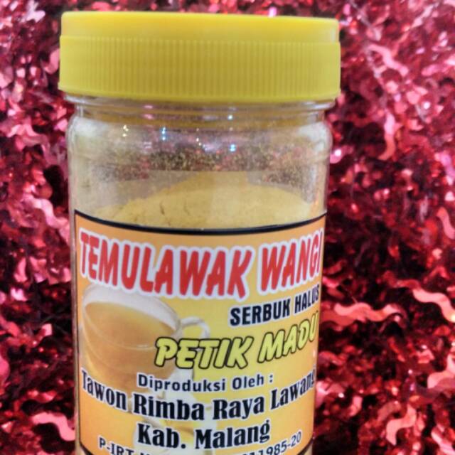 

Temulawak wangi + gula