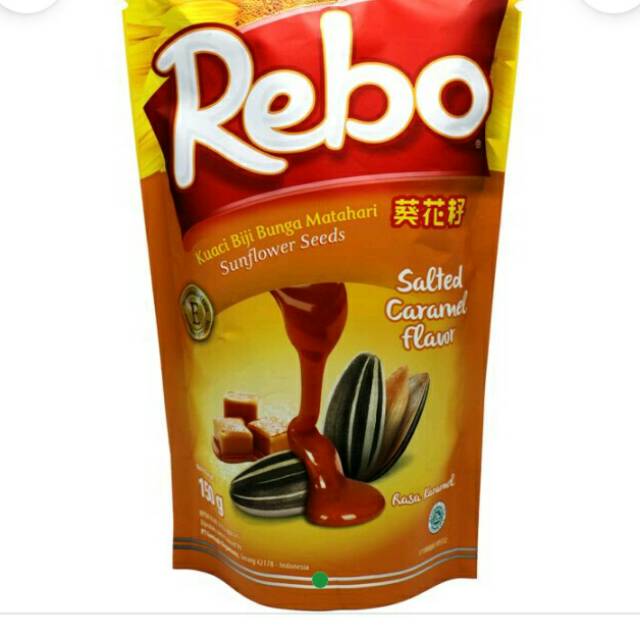 

Rebo kuaci biji bunga matahari caramel 150g